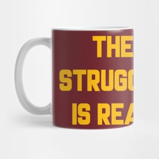 Cavs "The Struggle is Real" Mug